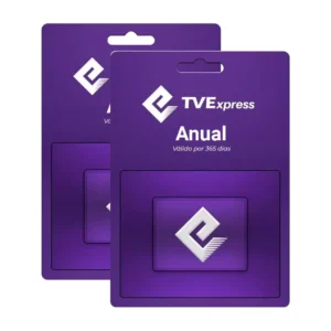 Código Recarga TvExpress Anual 365 dias