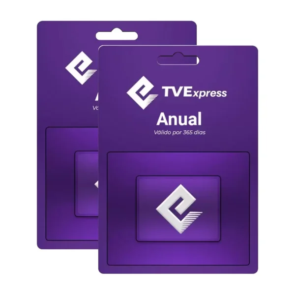 Código Recarga TvExpress Anual 365 dias