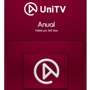Código Recarga Unitv Anual 365 dias